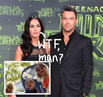 Megan Fox Shades The S**t Out Of Ex Brian Austin Green Over Halloween Photo With Son Journey! - perezhilton.com