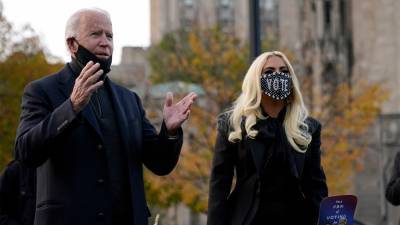 Biden brings 'anti-fracking activist' Lady Gaga to PA rally, draws Trump campaign criticism - www.foxnews.com - New York - county Page - city Pittsburgh