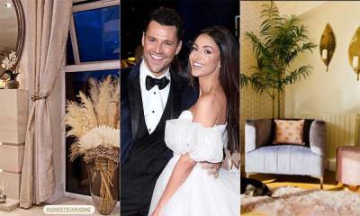 Michelle Keegan and Mark Wright's stunning new home for lockdown revealed - hellomagazine.com