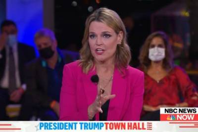NBC News’ Savannah Guthrie Cuts Off Trump Speech Declaring Victory: ‘Frankly Not True’ (Video) - thewrap.com - county Guthrie