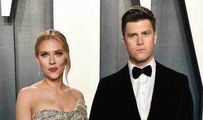 Scarlett Johansson & Colin Jost's Wedding Was Only Planned in a Few Weeks - www.justjared.com