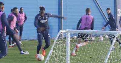 Watch Calvin Bassey leave Rangers team-mates in his wake as defender scores mazy training goal - www.dailyrecord.co.uk
