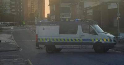 Man taken to hospital after crash between motorbike and van in Rochdale - www.manchestereveningnews.co.uk - Manchester