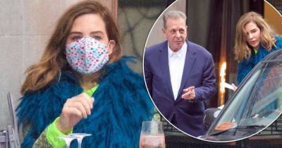Trinny Woodall, 56, and Charles Saatchi, 77, enjoy lunch at Scott's - www.msn.com