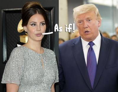 Lana Del Rey Gets In SAVAGE Fight With Fan Who Accuses Her Of Voting For Donald Trump! - perezhilton.com - county Grant