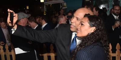 Rosario Dawson Congratulates Boyfriend Cory Booker On His Senate Re-Election - www.justjared.com - New Jersey