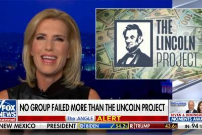 Laura Ingraham Rips Lincoln Project: ‘Didn’t Move a Single Vote’ From Trump (Video) - thewrap.com