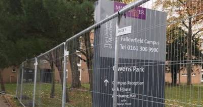 Manchester University installs new lockdown fencing and security checks around Fallowfield campus - students say they were given no warning - www.manchestereveningnews.co.uk - Manchester