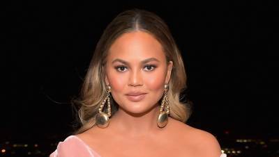 Chrissy Teigen Is All of Us Waiting for Presidential Election Results - www.justjared.com
