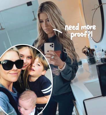 Christina Anstead Bites Back At Parent-Shamers Over Claims She's An 'Absent Mother'! - perezhilton.com