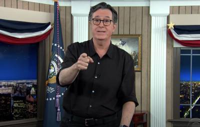 Stephen Colbert scraps monologue following Donald Trump’s speech - www.nme.com - USA
