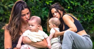 Jenna Dewan dotes on her baby son Callum while on outing - www.msn.com