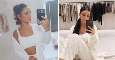 Sam Faiers reveals designer dupe of Kim Kardashian’s iconic knitted loungewear set - get yours from £25.49 - www.ok.co.uk - Los Angeles