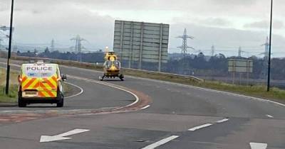 Police and air ambulance race to Clackmannanshire Bridge - www.dailyrecord.co.uk - Scotland
