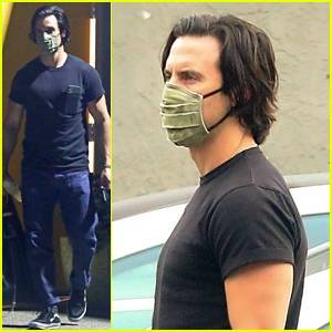 Milo Ventimiglia Brings His Dog for Workout at Private Gym - www.justjared.com - Los Angeles