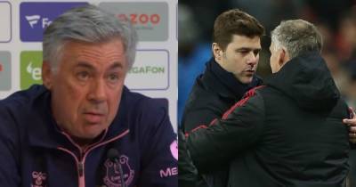 Carlo Ancelotti sends message to Solskjaer after Manchester United approach Mauricio Pochettino - www.manchestereveningnews.co.uk - Manchester - Norway - city Istanbul
