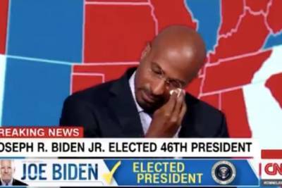 CNN’s Van Jones Weeps on Air Over Biden Victory: ‘This Is Vindication for a Lot of People’ (Video) - thewrap.com - Pennsylvania