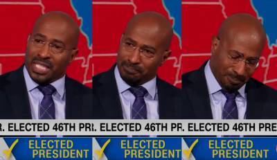 Van Jones Absolutely BREAKS DOWN CRYING After Election Call! Watch! - perezhilton.com - USA