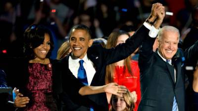 Barack and Michelle Obama Congratulate Joe Biden and Kamala Harris on Winning 2020 Election - www.etonline.com - USA