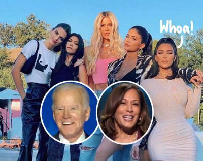 Here's How The Kardashian-Jenners Reacted To Joe Biden & Kamala Harris Winning The Presidency! - perezhilton.com