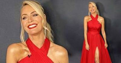 Strictly's Tess Daly, 51, looks incredible in a stunning red gown - www.msn.com