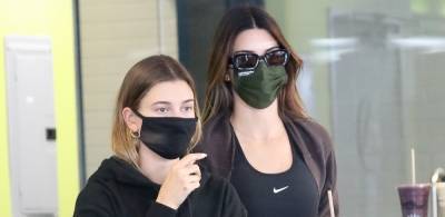 Kendall Jenner & Hailey Bieber Grab Juices Following Their Workout - www.justjared.com