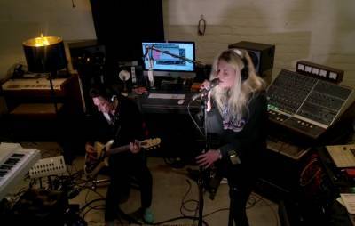 Watch The Kills play ‘Raise Me’ from their home studio on ‘James Corden’ - www.nme.com