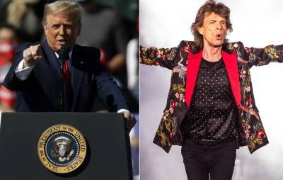 Mick Jagger says he’s looking forward to America “free of harsh words” after Trump defeat - www.nme.com - USA