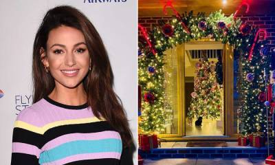 Michelle Keegan's Christmas decorations are better than Disneyland – and Amanda Holden is stunned - hellomagazine.com