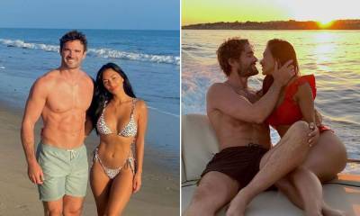 Nicole Scherzinger and Thom Evans share intimate kissing photo after marking first anniversary - hellomagazine.com