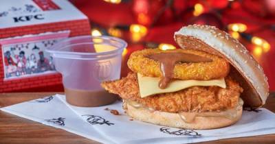 KFC's Christmas 2020 menu includes new burger with 'gravy boat' hash brown - www.dailyrecord.co.uk