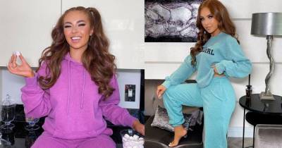 Demi Jones looks gorgeous as she launches new loungewear collection for In The Style - www.ok.co.uk