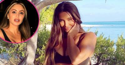 Kim Kardashian Smirks in Vacation Photo After Larsa Pippen Blames Their Falling Out on Kanye West - www.usmagazine.com
