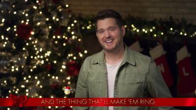 Michael Bublé Joined By Wife Luisana And Kids For Adorable ‘Disney Holiday Singalong’ Performance - etcanada.com