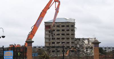 Monklands tower demolition timetable confirmed - www.dailyrecord.co.uk