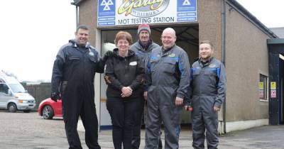 West Lothian garage receives reward in recognition for going "above and beyond" - www.dailyrecord.co.uk - Scotland - Santa