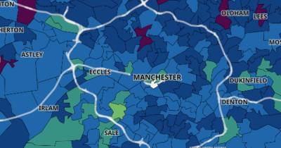 The map that shows the one area of Greater Manchester that is now almost Covid-19 free - www.manchestereveningnews.co.uk - Manchester