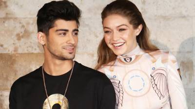 Zayn Malik Rests His Head On Gigi Hadid’s Pregnant Belly In Sweet Throwback Pic - hollywoodlife.com