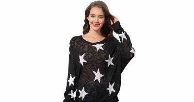 This Cozy Star Sweater From Amazon Is the Key to a Dazzling Winter Look - www.usmagazine.com