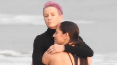 Megan Rapinoe & Sue Bird Hit the Beach for a Photo Shoot After Their Recent Engagement - www.justjared.com - Malibu