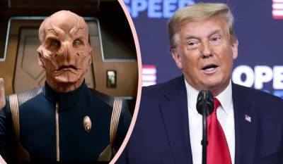 US Made 'An Agreement' With Aliens -- And Donald Trump Almost Told The World?! - perezhilton.com - USA