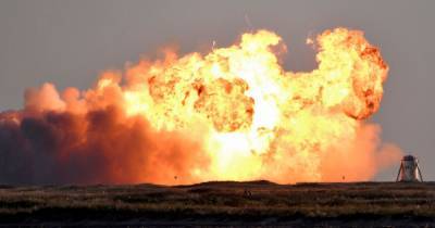 SpaceX Starship test flight explodes into fireball at touchdown - www.dailyrecord.co.uk - Texas