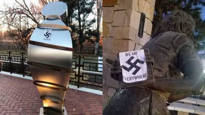 Anne Frank memorial in US defaced with swastika stickers - www.foxnews.com - USA - Germany - state Idaho - Boise, state Idaho