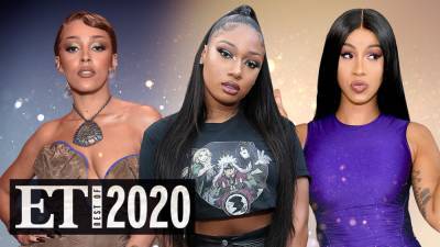 Megan Thee Stallion, Cardi B, Nicki Minaj and More -- How Female Rappers Dominated in 2020 - www.etonline.com