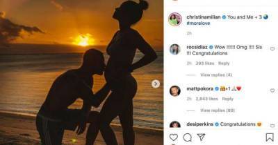Christina Milian is pregnant 10 months after welcoming her son - www.msn.com