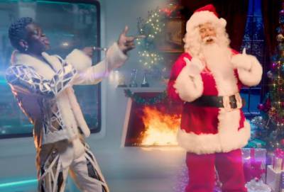 Lil Nas X’s Santa Nas X Calls Jimmy Fallon’s Santa A ‘Red-Nosed B*****d’ As They Team Up For NSFW Christmas Duet - etcanada.com - Santa - city Santas
