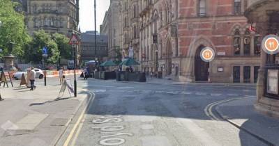 Fire service called commercial unit in the city centre after lighting unit catches fire - www.manchestereveningnews.co.uk - Manchester