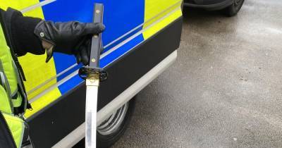 Swords, shotgun ammo and drugs found at house during police raid - www.manchestereveningnews.co.uk