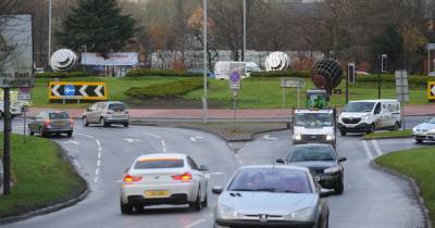 Travel disruption in East Kilbride after accident on A725 - www.dailyrecord.co.uk