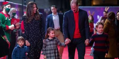 Prince William and Kate Middleton Take George, Charlotte and Louis on Their First Red Carpet - www.harpersbazaar.com - Britain - Charlotte